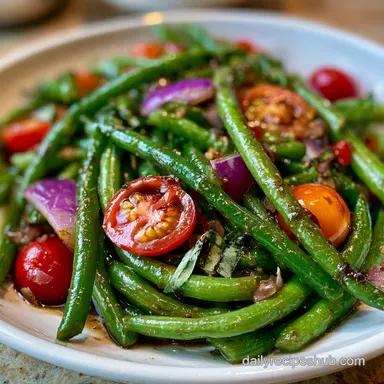 Green Bean Summer Salad in 18 Minutes