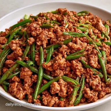 Ground Lamb Stir Fry in 25 Minutes