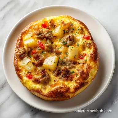 Hash Brown Egg Casserole with Sausage