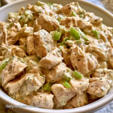 Healthy Chicken Salad in 15 Minutes