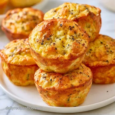 Egg Muffins for Meal Prep: Fluffy Recipe Card