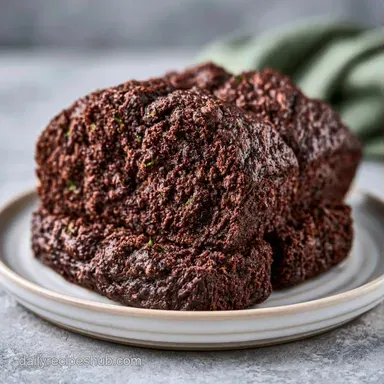 Homemade Chocolate Zucchini Bread: Moist Recipe Card