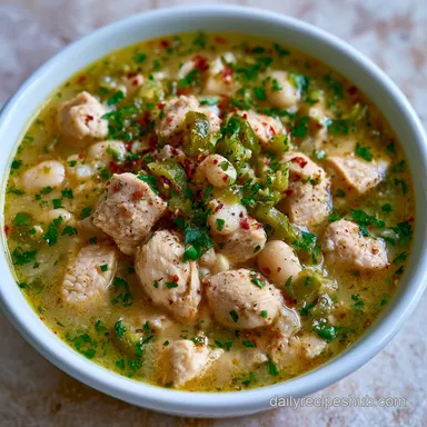 Keto Cream Cheese Chicken Chili: Creamy Recipe Card