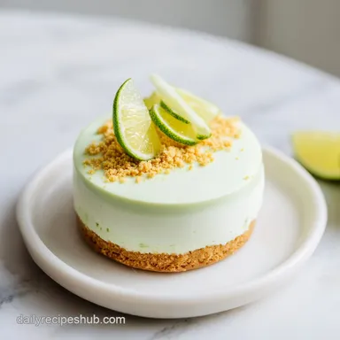 Key Lime Cheesecake Parfaits for 4 Recipe Card