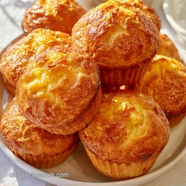 Lemon Olive Oil Muffins in 30 Minutes