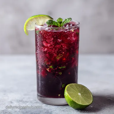 Midnight Malibu Dirty Soda Refreshing Recipe in 5 Minutes Recipe Card