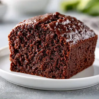 Moist Chocolate Zucchini Bread with Cocoa Recipe Card