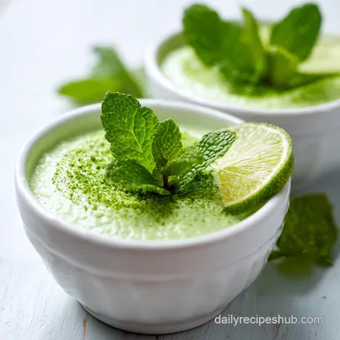 Delicious Raw Avocado Lime Mousse Recipe for 4 Servings