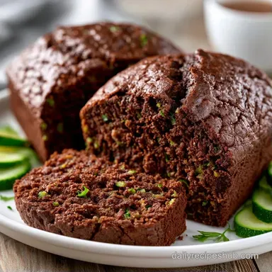 Simple Chocolate Zucchini Bread in 70 Min Recipe Card