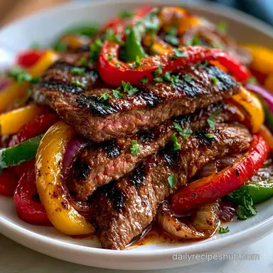 Steak Fajita Marinade for 6 Servings