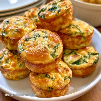 Vegetable Egg Muffins for Meal Prep Recipe Card