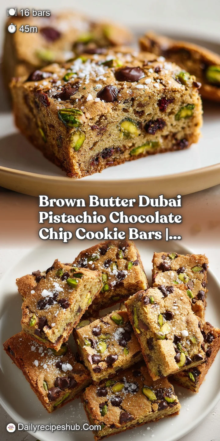 Close-up of a soft, slightly crisp cookie bar edge, revealing gooey melted chocolate chips and crunchy pistachios.