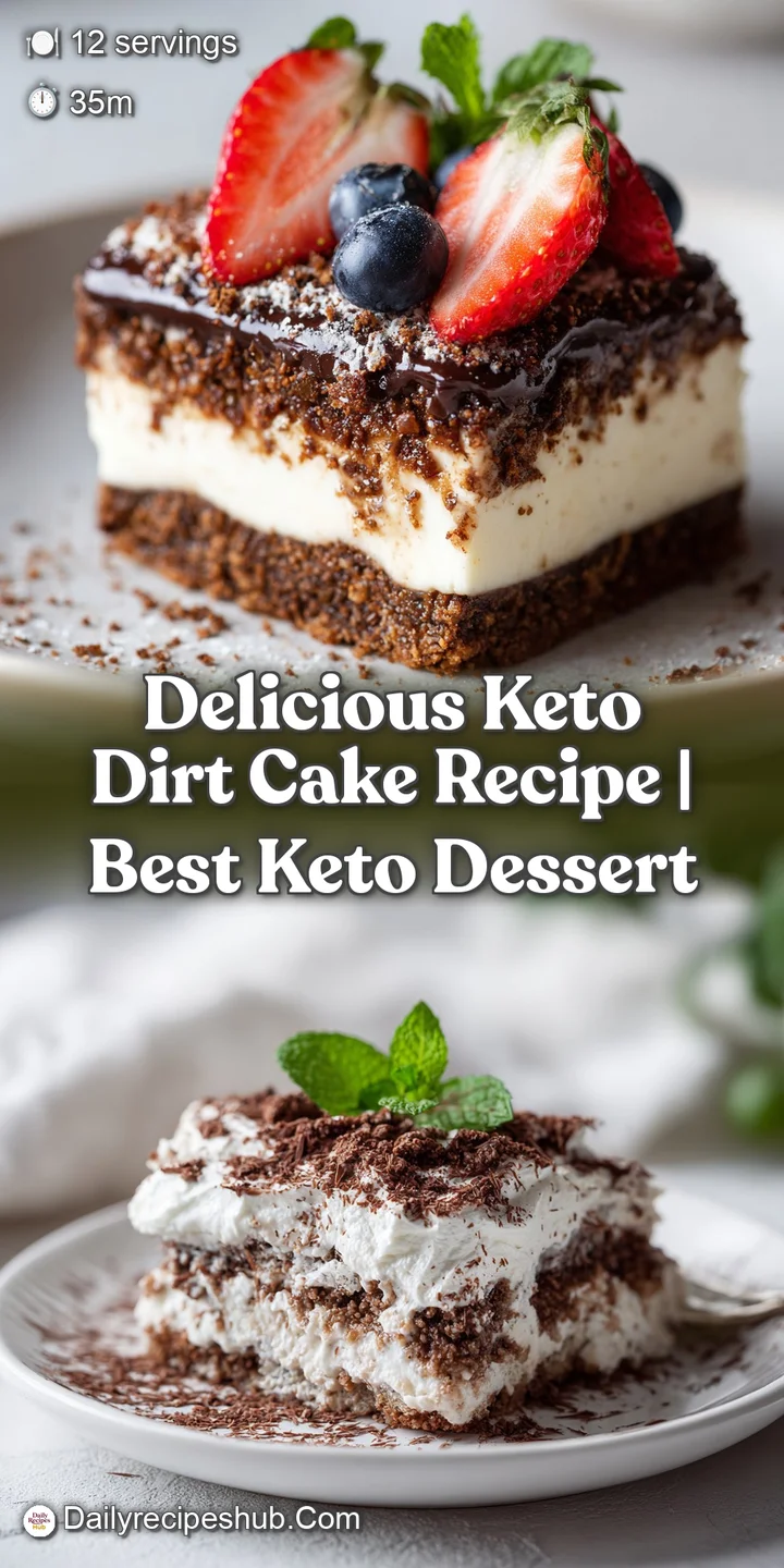 Close-up of velvety chocolate pudding with a rustic topping of dark cookie crumbles.