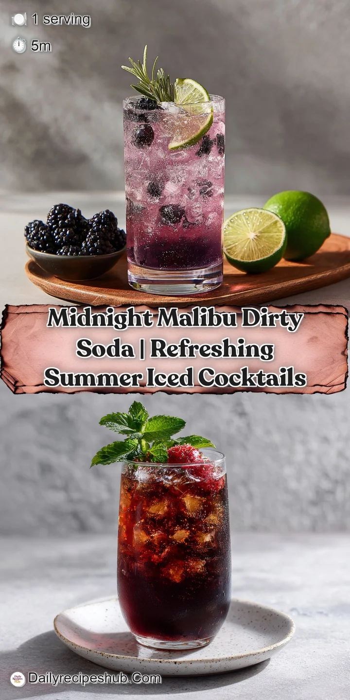 Close-up of dark, fizzy soda cascading into a creamy drink, with a red cherry balancing on the rim