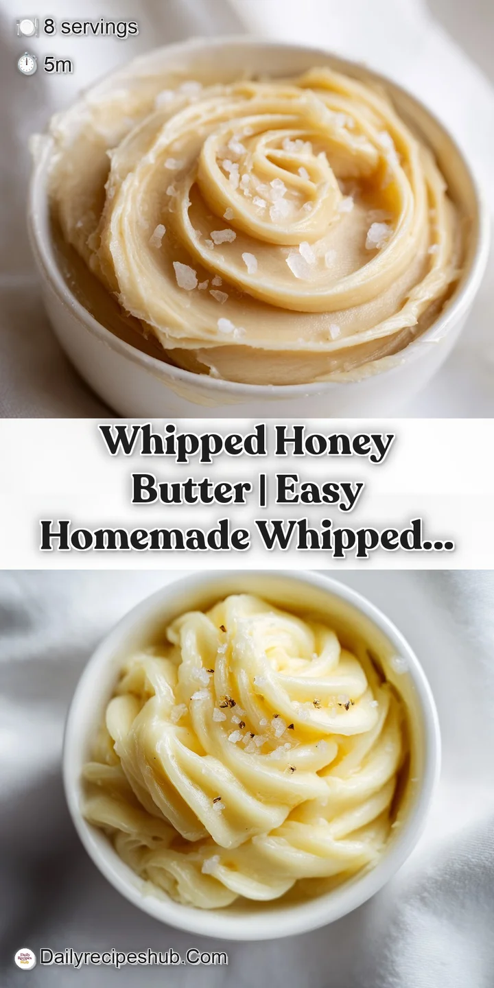 Extreme close-up of whipped golden butter showing a velvety texture and a glistening, honey-infused glow.