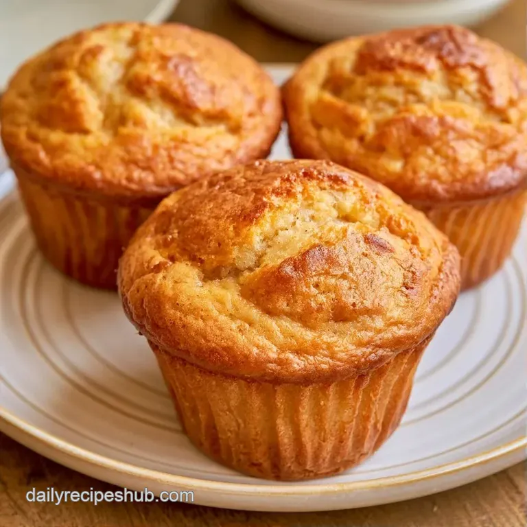 Three moist, golden cakes stacked on a white ceramic plate with a drizzle of honey and a dash of cinnamon powder.