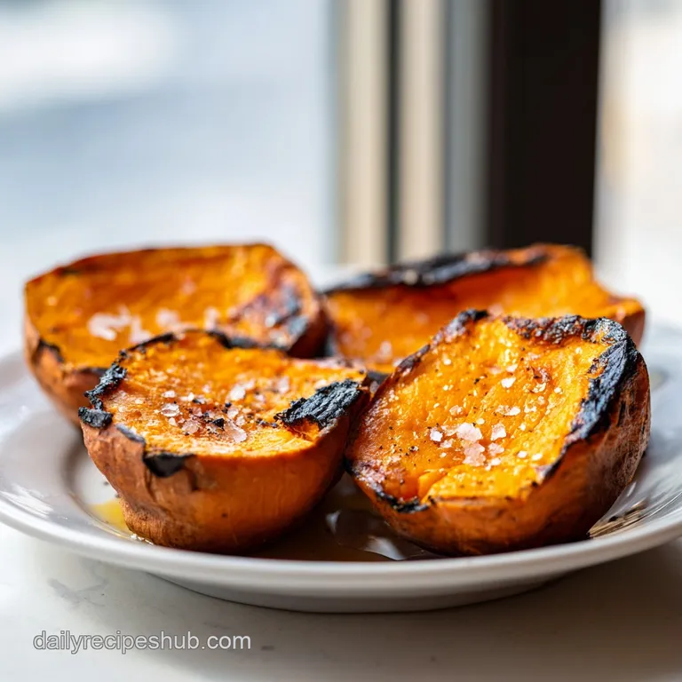 Baked Sweet Potato: Shatter Crisp and Molten