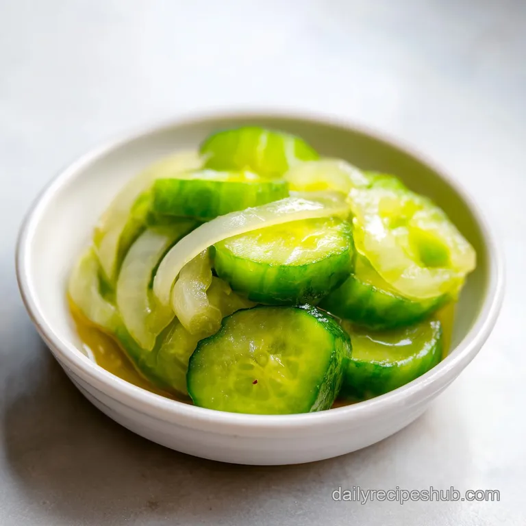 Old Fashioned Bread and Butter Pickles: Shatter Crisp