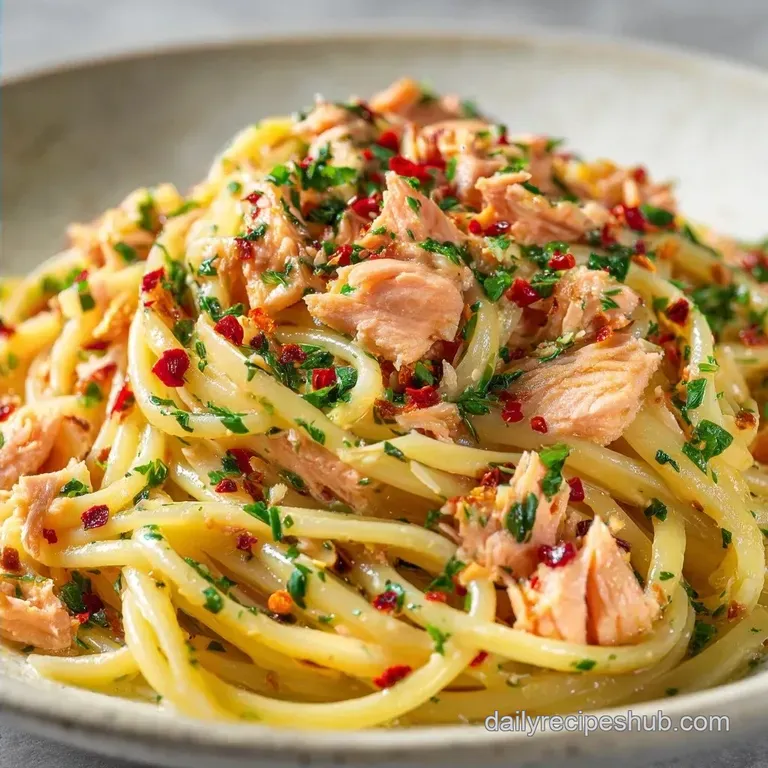 Canned Salmon Pasta: Silky and Zesty