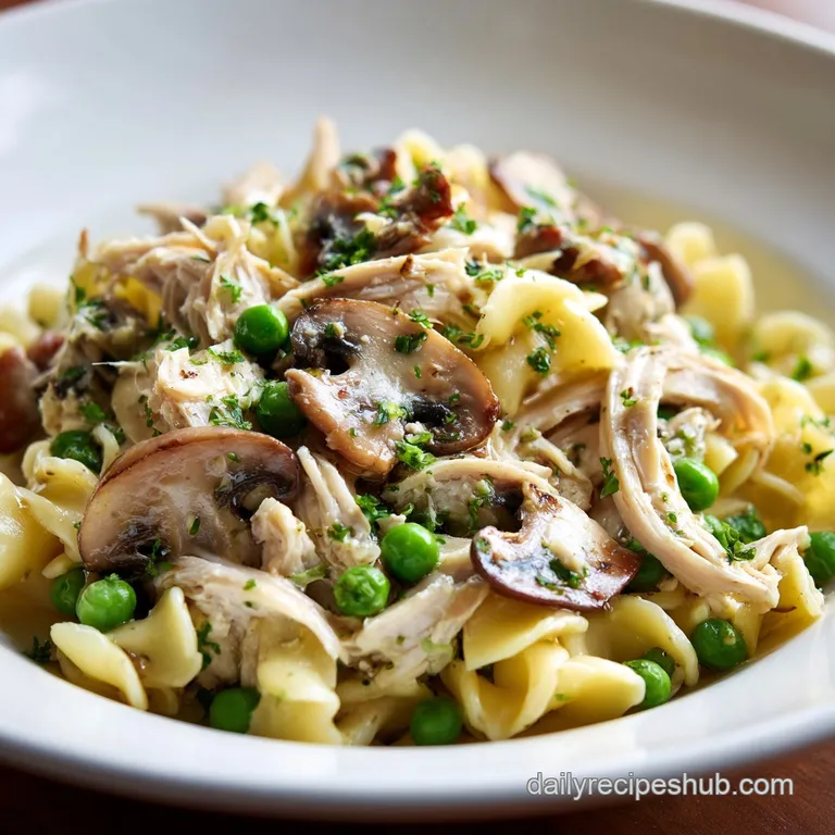 Chicken Tetrazzini: Creamy and Golden