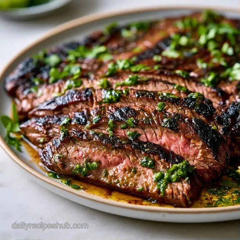 Elegant white ramekin of zesty green herb sauce beside charred chicken and a fresh, juicy wedge of lime.