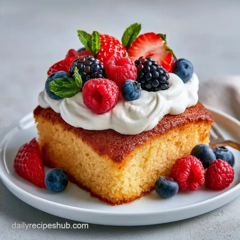 Tender Classic Southern Summer Cake