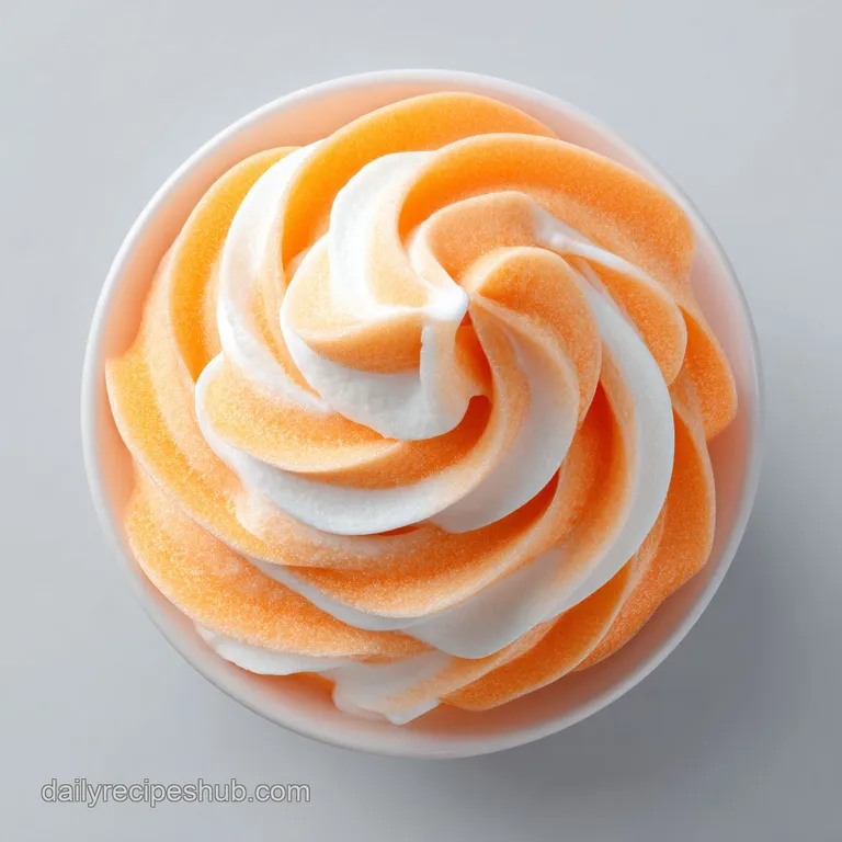 Orange Creamsicle Slushy: Velvety and Thick