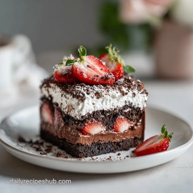 Delicious Keto Dirt Cake: Rich Chocolate Mousse