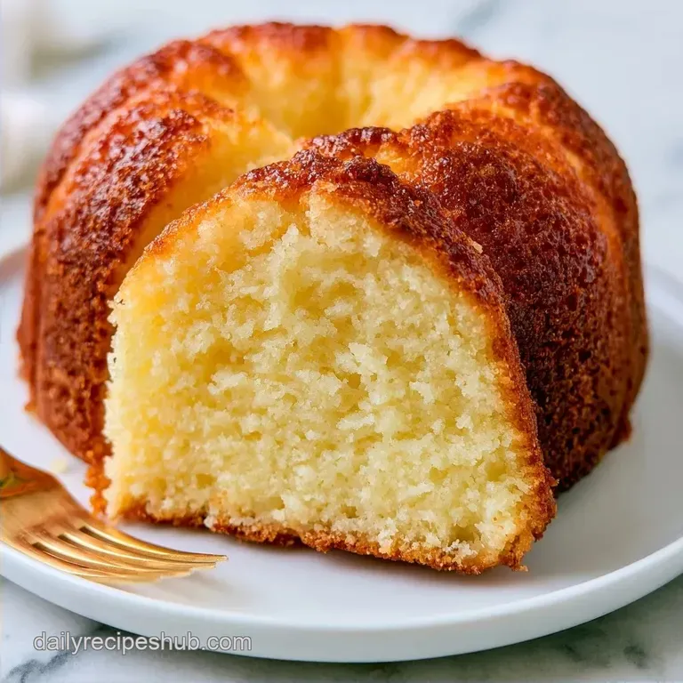 Easy Moist Summer Cake with Lemon