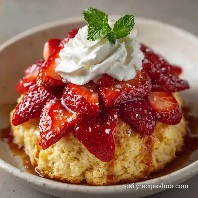 Easy Strawberry Shortcake: Buttery and Flaky