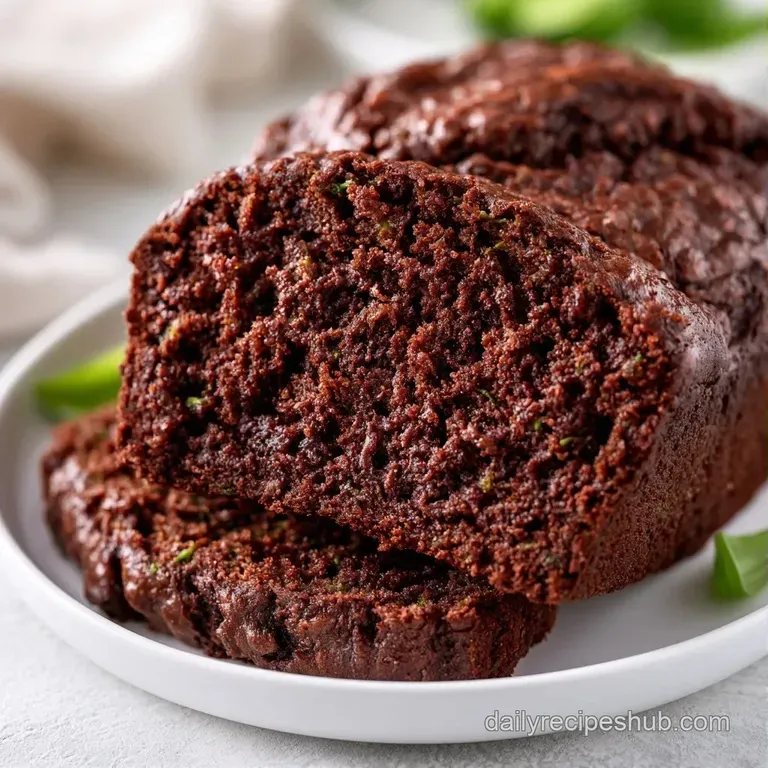 A thick slice of dark cocoa cake on a white ceramic plate, topped with a pat of melting salted butter.