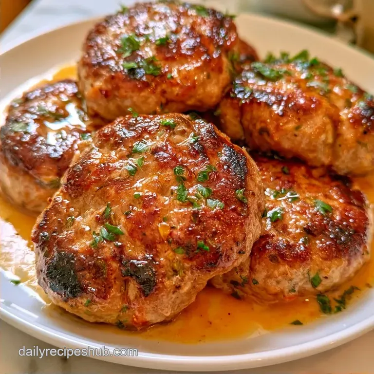 Ground Lamb Patties: Mediterranean Style