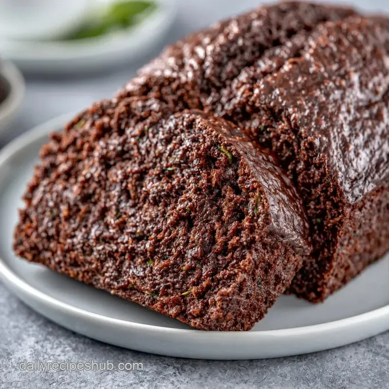 A thick slice of dark cocoa bread on a ceramic plate, paired with a dollop of cream and fresh blueberries.