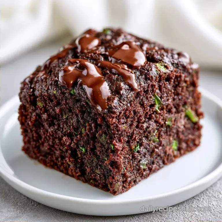 Moist Double Chocolate Zucchini Bread with Dutch Cocoa