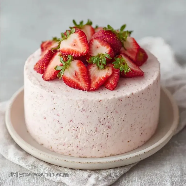 One Bowl Strawberry Cake: Tender and Jammy