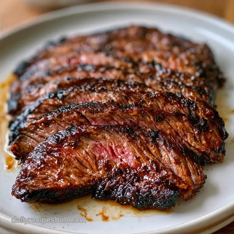 Flank Steak Marinade with Soy Sauce