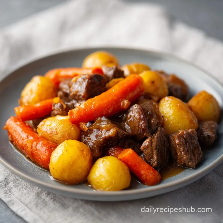 Slow Cooker Beef Stew: Tender and Hearty
