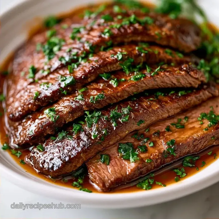 Failure-Proof Slow Cooker Flank Steak