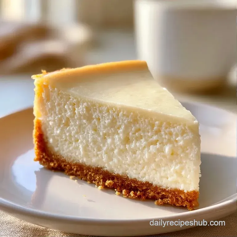 A precise slice of creamy white cake on a ceramic plate, garnished with a mint leaf and a drizzle of berry syrup.