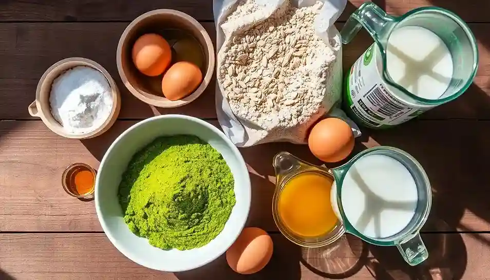 matcha muffin recipe with almond flour Ingredients