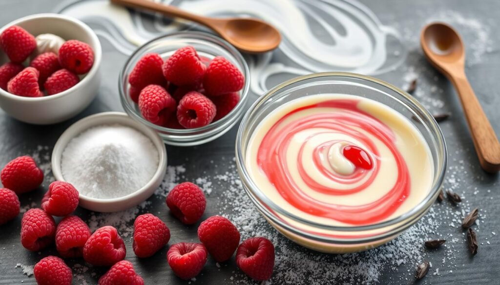 Raspberry Swirl Custard Base Recipe