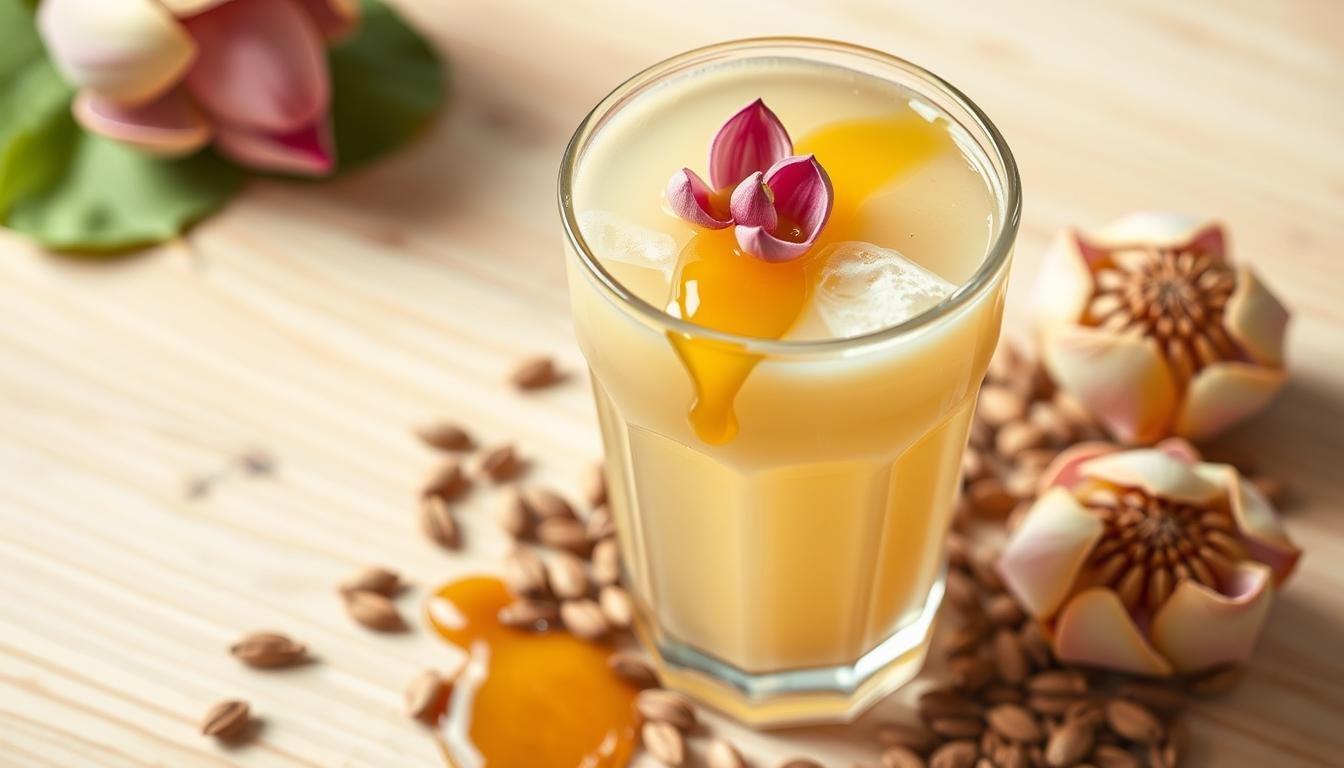 Lotus Seed Honey Drink Recipe