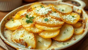 Scalloped Potatoes Recipe with Cheese Powder