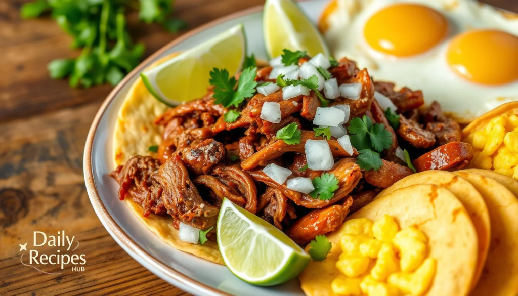 Carnitas Breakfast Recipe with Eggs